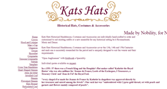 Desktop Screenshot of kats-hats.co.uk